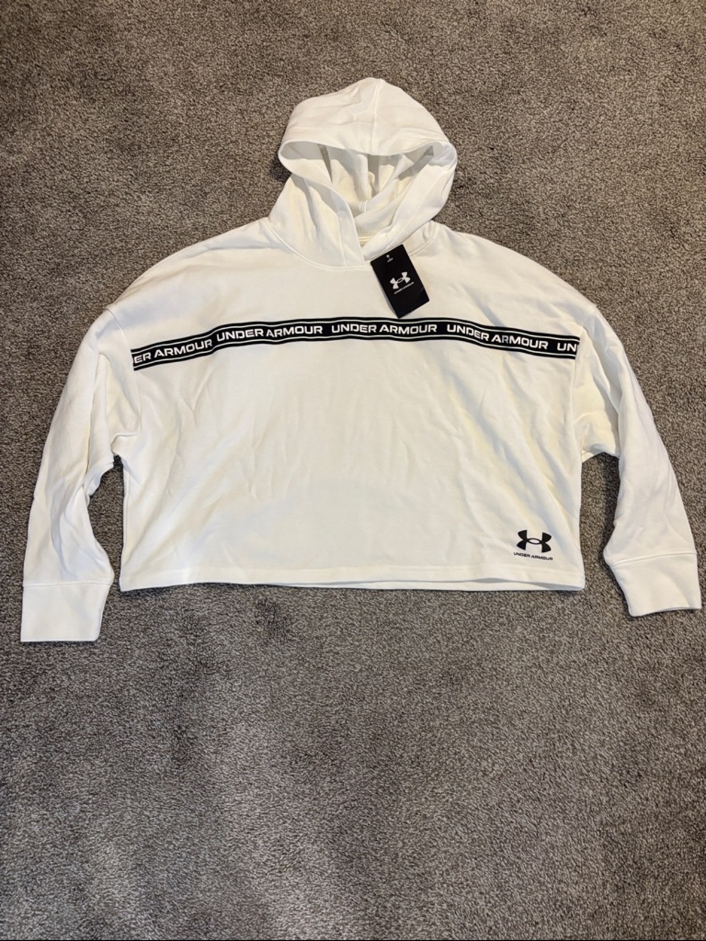 Under Armour Rival Terry Crop Hoodie